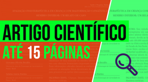 como fazer artigo cientifico até 15 paginas