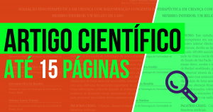 como fazer artigo cientifico até 15 paginas