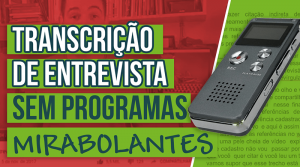 transcricao de entrevista