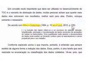 Exemplo de citação