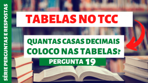 Tabelas TCC