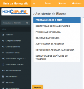 TCC em blocos