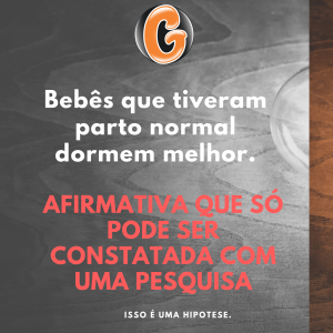 Afirmativa da hipótese
