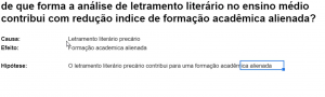 Relação de causa e efeito