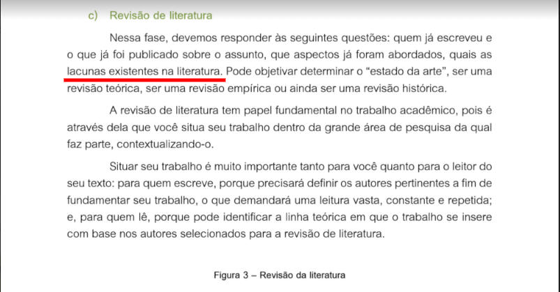 Lacuna do conhecimento